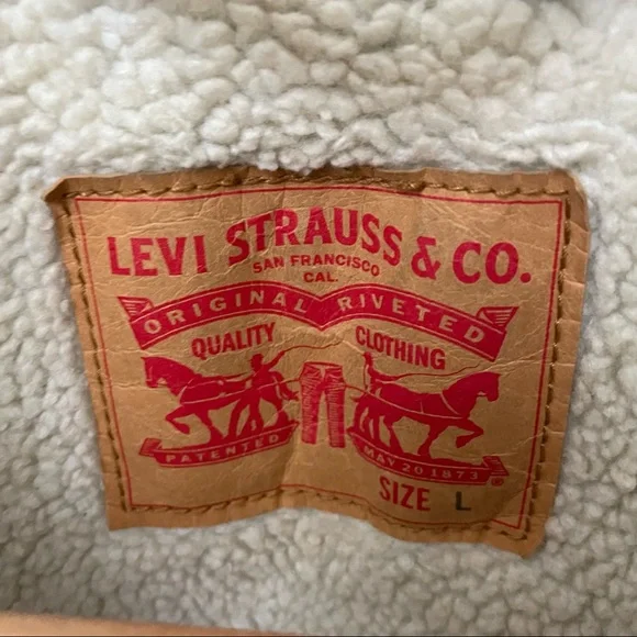 Levi’s Unisex Jacket Sherpa - Picture 3 of 12